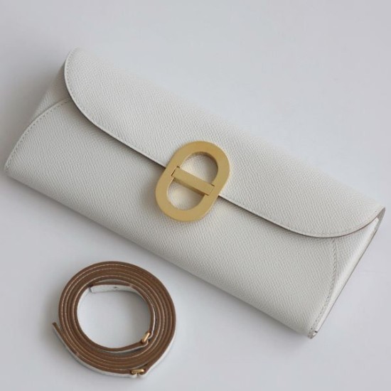 Replica Portafoglio Hermès Maillon To Go in pelle di vitello Epsom grigio chiaro imitazione Falso Replica Portafoglio Hermès Maillon To Go in pelle di vitello Epsom grigio chiaro imitazione Falso