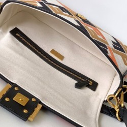 Borsa Baguette Fendi 8BR600 Nero