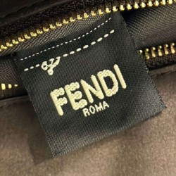 Fendi Simply Fendi Media 8BR829 Caffè Scuro Fendi Simply Fendi Media 8BR829 Caffè Scuro