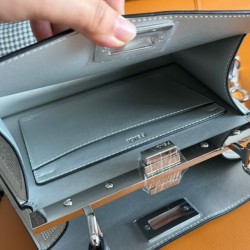 Fendi Peekaboo ISeeU Piccolo 8BN327 Argento