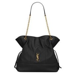 YSL Saint Laurent Jamie 4.3 Borsa Tote In Pelle Di Montone Nero