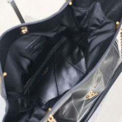 YSL Saint Laurent Jamie 4.3 Borsa Tote In Pelle Di Montone Nero YSL Saint Laurent Jamie 4.3 Borsa Tote In Pelle Di Montone Nero