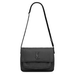YSL Saint Laurent Niki Messenger In Econyl 757146 Nero