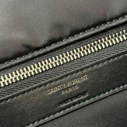 YSL Saint Laurent Niki Messenger In Econyl 757146 Nero