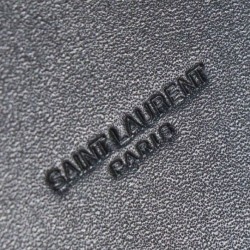 YSL Saint Laurent Celia Mini Tote In Pelle Liscia Nero