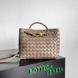 Borsa piccola Bottega Veneta Andiamo Praline Intrecciato agnello