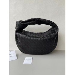 Bottega Veneta BV Jodie Teen Borsa Nero Intrecciato Bottega Veneta BV Jodie Teen Borsa Nero Intrecciato