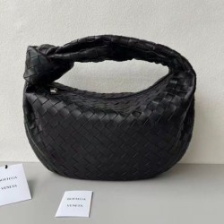 Bottega Veneta BV Jodie Teen Borsa Nero Intrecciato
