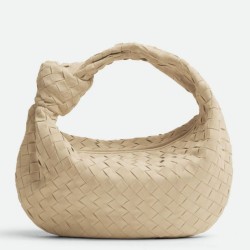 Borsa Bottega Veneta BV Jodie Teen Borsa Porridge vitello scamosciata