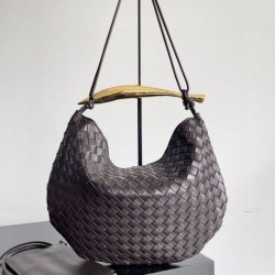 Bottega Veneta Sardine Medium Borsa Fondant Intrecciato Agnello