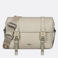 Borsa a tracolla Dior Hit the Road Flap beige Gravity