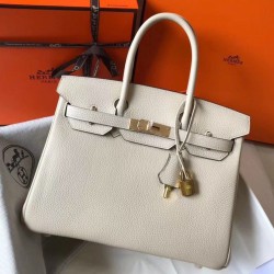 Hermes Birkin 30cm Borsa Beton Clemence