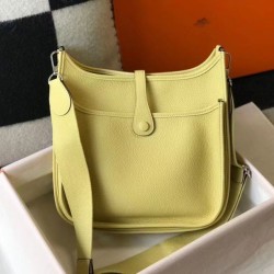 Hermes Evelyne III 29 PM Borsa Jaune Poussin Clemence