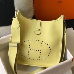 Hermes Evelyne III 29 PM Borsa Jaune Poussin Clemence
