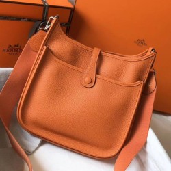 Hermes Evelyne III 29 PM Borsa Arancione Clemence