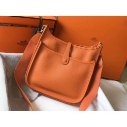Hermes Evelyne III 29 PM Borsa Arancione Clemence