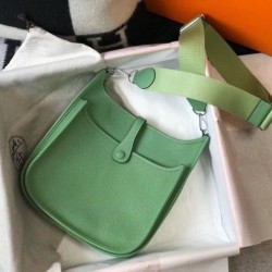 Hermes Evelyne III 29 PM Borsa Vert Criquet Clemence