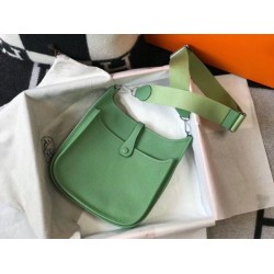 Hermes Evelyne III 29 PM Borsa Vert Criquet Clemence