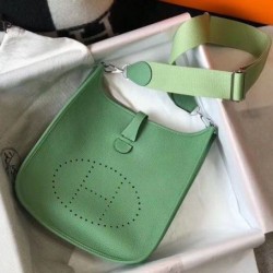 Hermes Evelyne III 29 PM Borsa Vert Criquet Clemence