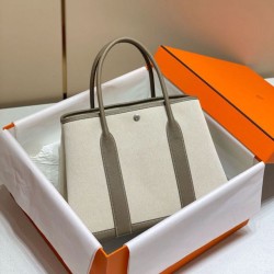 Hermes Garden Party 36cm Borsa Toile e Talpa