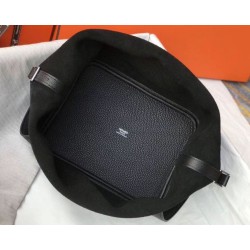 Hermes Picotin Lock 18 Borsa Nero Clemence