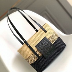 Loewe x Paula's Ibiza Piccolo Square Degrade Basket Borsa