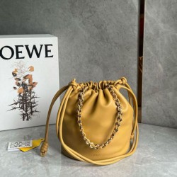 Loewe Flamenco Purse Bucket Borsa Sahara Nappa Agnello