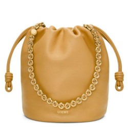 Loewe Flamenco Purse Bucket Borsa Sahara Nappa Agnello