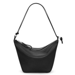 Loewe Mini Hammock Hobo Borsa Nero Vitello