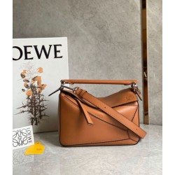 Loewe Puzzle Piccolo Borsa Tan Classico Vitello