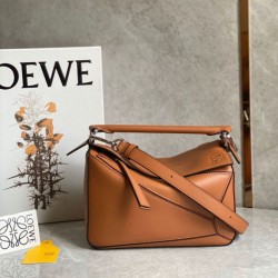Loewe Puzzle Piccolo Borsa Tan Classico Vitello