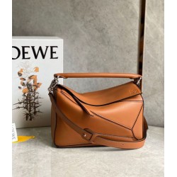 Loewe Puzzle Medium Borsa Brown Classic Calfskin Loewe Puzzle Medium Borsa Brown Classic Calfskin