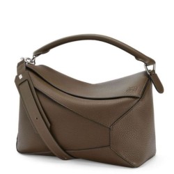Borsa Puzzle grande Loewe Cachi grana