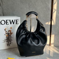 Loewe Piccolo Squeeze Borsa Nero Nappa Agnello Loewe Piccolo Squeeze Borsa Nero Nappa Agnello
