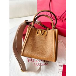 Valentino Alltime Piccolo Borsa Marrone vitello granata Valentino Alltime Piccolo Borsa Marrone vitello granata