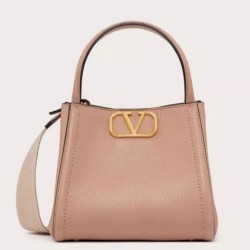 Valentino Alltime Piccolo Borsa Nude vitello granata