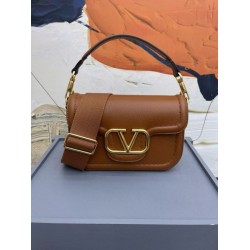 Valentino Alltime Borsa a tracolla Marrone Granulata