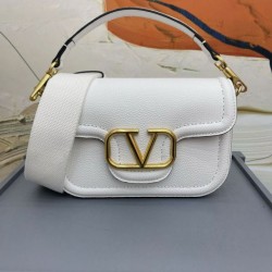 Valentino Alltime Borse a tracolla Bianco Granulate