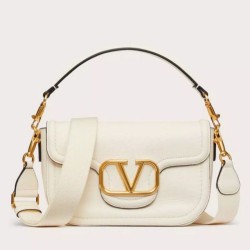 Valentino Alltime Borse a tracolla Bianco Granulate