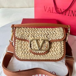 Valentino Alltime Borse a tracolla Raffia naturale Valentino Alltime Borse a tracolla Raffia naturale