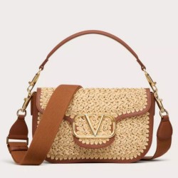Valentino Alltime Borse a tracolla Raffia naturale
