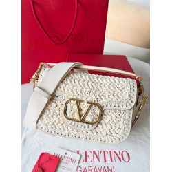 Valentino Alltime Borse a tracolla Bianco Raffia Valentino Alltime Borse a tracolla Bianco Raffia