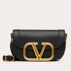 Valentino Supervee Crossbody Borsa Nero