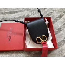 Valentino Piccolo Vring Crossbody Borsa Nero Capra Valentino Piccolo Vring Crossbody Borsa Nero Capra