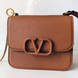 Valentino Piccolo Vsling Borse a tracolla Marrone Granulato