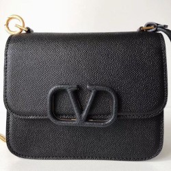 Valentino Piccolo Vsling Borse a tracolla Nero Granulato