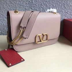 Valentino Medium Vlock Borse a tracolla Poudre Calfskin