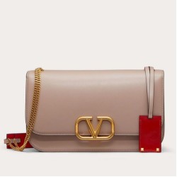 Valentino Medium Vlock Borse a tracolla Poudre Calfskin