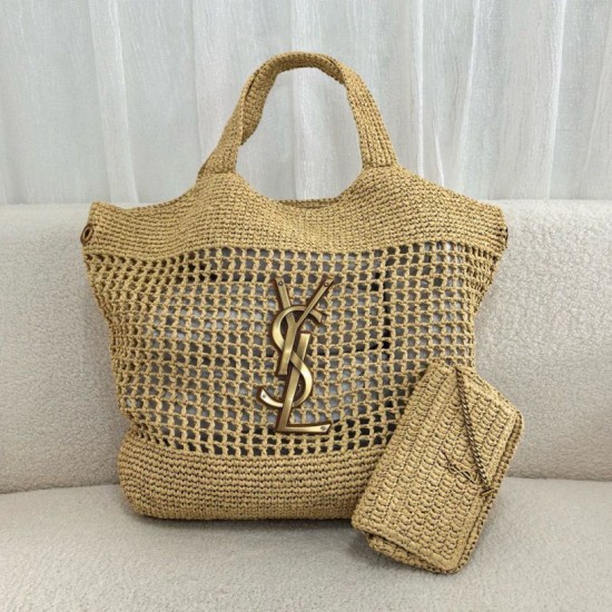 Replica YSL Saint Laurent Icare Maxi Shopping Borsa Naturel Raffia Replica YSL Saint Laurent Icare Maxi Shopping Borsa Naturel Raffia