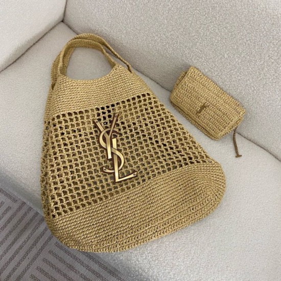 Replica YSL Saint Laurent Icare Maxi Shopping Borsa Naturel Raffia Replica YSL Saint Laurent Icare Maxi Shopping Borsa Naturel Raffia